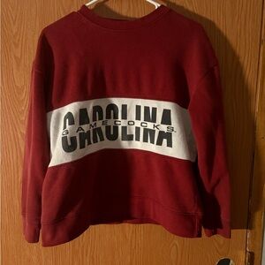 Tailgate South Carolina Gamecocks Sweatshirt Red White S